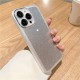 Apple - iPhone 15 Pro Zebana Işıltım Silikon Kılıf - Kamera Lens Korumalı - Gri