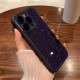 Apple - iPhone 11 Pro Max Zebana Işıltım Silikon Kılıf - Kamera Lens Korumalı - Derin Mor