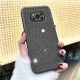 حافظة هاتف Xiaomi Poco X3 Zebana Sparkle من السيليكون مع حماية عدسة الكاميرا باللون الأسود