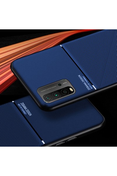 حافظة هاتف Xiaomi Redmi 9T بتصميم Zebana من السيليكون باللون الأزرق