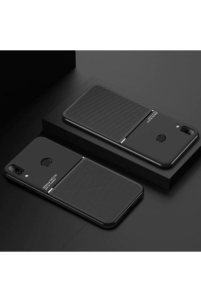 حافظة هاتف Xiaomi Redmi Note 7 Zebana Design من السيليكون باللون الأحمر