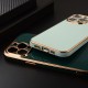 Apple - iPhone 11 Pro Max Zebana Golden Silikon Kılıf - Açık Yeşil