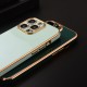 Apple - iPhone 11 Pro Max Zebana Golden Silikon Kılıf - Açık Yeşil