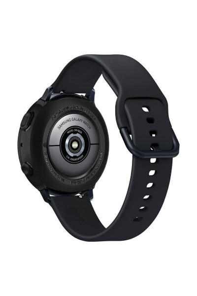 Spigen Galaxy Watch Active 2 (40 mm) Kılıf, Liquid Air Mat Siyah - Siyah