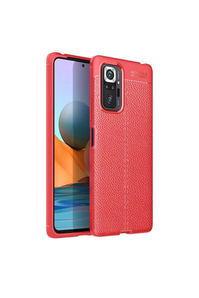 غطاء حماية من السيليكون لهاتف Xiaomi - Redmi Note 10 Pro Max Auto Focus - أزرق داكن