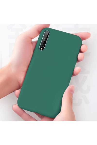 Huawei - Y8p Lansman Silikon Kılıf - Mavi