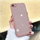 حافظة ابل - iPhone SE 2020 Zebana Illuminum Silicone Case - حماية عدسة الكاميرا - وردي