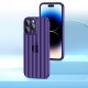 Apple - iPhone 11 Pro Max Zebana Bumper Silikon Kılıf (Kamera Lens Korumalı) - Derin Mor