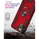 Apple - iPhone 11 Pro Max Panzer Yüzüklü Kılıf - Kırmızı