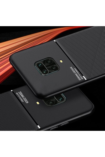 Xiaomi - Redmi Note 9 Pro Zebana Design Silikon Kılıf - Mavi