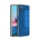 جراب هاتف Xiaomi Poco M3 Pro Zebana ذهبي من السيليكون باللون الأزرق البترولي