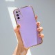 جراب هاتف Xiaomi Poco M3 Pro Zebana ذهبي من السيليكون أرجواني