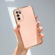 Oppo - A16 Zebana Golden Silikon Kılıf - Rose Gold