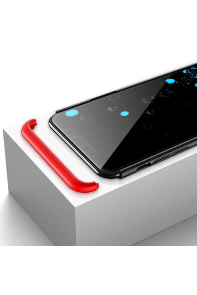 Apple - iPhone 11 Pro Max Kamera Korumalı Platinum Kılıf - Kırmızı