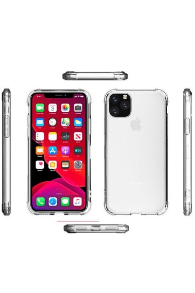 Apple - iPhone 11 Pro Max Nitro Anti Shock Silikon Kılıf - Şeffaf