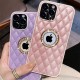 Apple - iPhone 11 Pro Max Zebana Diamond Deri Kılıf - Rose Gold