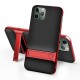 Apple - iPhone 11 Pro Dara Standlı Silikon Kapak - Kırmızı