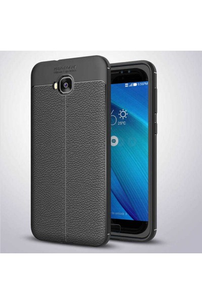 جراب Asus Zenfone 4 Selfie ZD553KL من السيليكون باللون الأسود