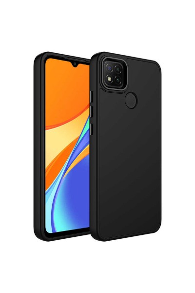 جراب سيليكون لهاتف Xiaomi Redmi 9C لونا أزرق