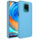 جراب سيليكون لهاتف Xiaomi Redmi Note 9 Pro Max Luna باللون الأزرق