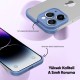 Apple - iPhone 11 Pro Max Zebana Corner Pad (Kamera ve Köşe Koruyucu) - Sierra Mavisi