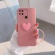 حافظة سيليكون لهاتف Xiaomi Redmi 10A Zebana Heart Love باللون الوردي