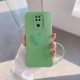 Xiaomi - Redmi Note 9 Zebana Kalpli Love Silikon Kılıf - Açık Yeşil