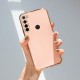 حافظة هاتف Xiaomi Redmi Note 8 Zebana من السيليكون باللون الذهبي الوردي