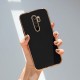 جراب هاتف Xiaomi Redmi Note 8 Pro Zebana ذهبي من السيليكون باللون الأسود