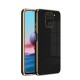 Xiaomi - Redmi Note 9 Zebana Golden Silikon Kılıf - Siyah