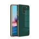 جراب هاتف Xiaomi Redmi Note 9 Zebana ذهبي من السيليكون باللون الأخضر