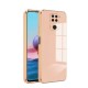 Xiaomi - Redmi Note 9 Zebana Golden Silikon Kılıf - Rose Gold