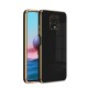 Xiaomi - Redmi Note 9S Zebana Golden Silikon Kılıf - Siyah