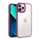 Apple - iPhone 11 Pro Max Guard Kamera Korumalı Silikon Kılıf - Kırmızı