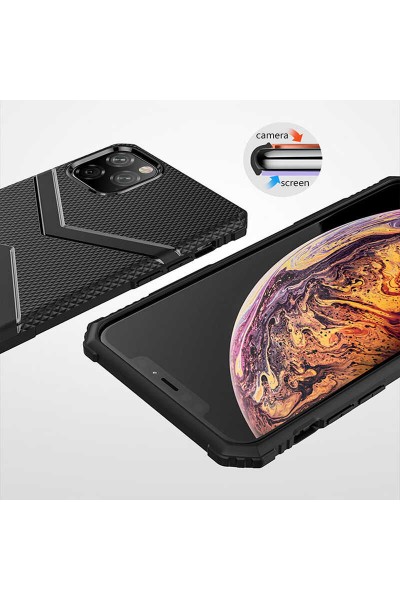 Apple - iPhone 11 Pro Max Hank Silikon Kılıf - Lacivert