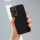 Xiaomi - Mi 10T 5G Zebana Golden Silikon Kılıf - Siyah