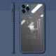 Apple - iPhone 11 Pro Zebana Mild Silikon Kenar Kılıf - Mavi