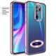 حافظة هاتف Xiaomi Redmi Note 8 Pro Zebana Glint من السيليكون باللون الذهبي الوردي