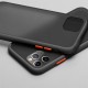 Apple - iPhone 11 Pro Zebana Stylish Silikon Kenar Kılıf - Kırmızı