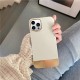 غطاء سيليكون لهاتف Apple iPhone 13 Pro Zebana Gold Style بلون كريمي