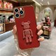 Apple - iPhone 13 Pro Standlı Robotix Silikon Kılıf - Mavi