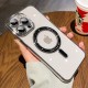 Apple - iPhone 12 Pro Manyetik Kablosuz Şarj Destekli Mona Silikon Kılıf - Gri