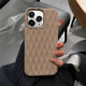Apple - iPhone 11 Pro Max Zebana 3D Wrink Silikon Kılıf - Kahverengi