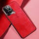 Apple - iPhone 11 Pro Zebana Klasik Stil Deri Kılıf - Kırmızı