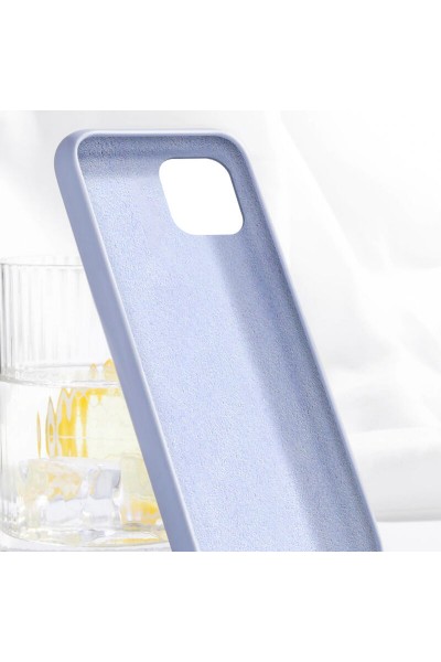 Apple - iPhone 12 Pro Max Lansman Silikon Kılıf - Mavi