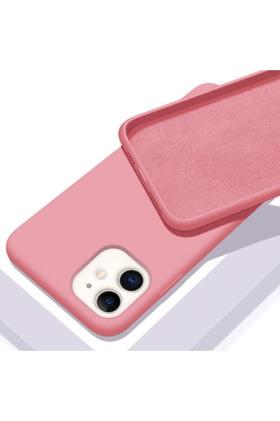 Apple - iPhone 12 Mini Lansman Silikon Kılıf - Pembe