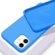 Apple - iPhone 12 Mini Lansman Silikon Kılıf - Mavi