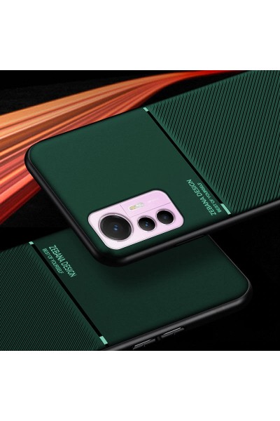 حافظة هاتف Xiaomi Mi 12 Lite Zebana Design من السيليكون باللون الأخضر