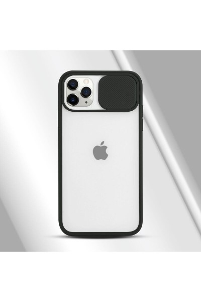 Apple - iPhone 11 Pro Max Kamera Lens Korumalı Kılıf - Siyah