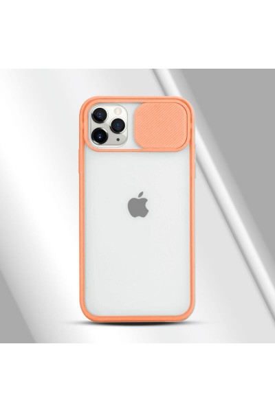 Apple - iPhone 11 Pro Max Kamera Lens Korumalı Kılıf - Rose Gold
